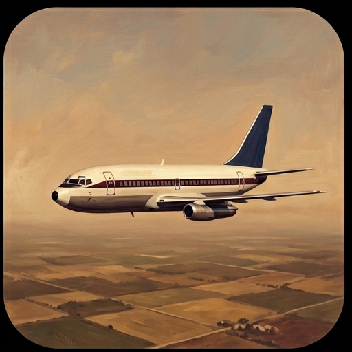 I Flew That, Delta 737-200 badge